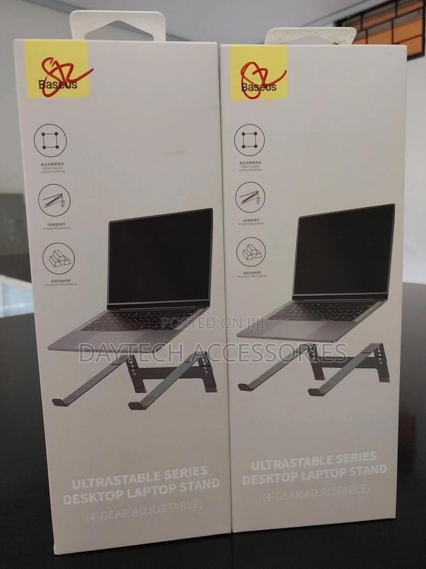 Baseus Laptop Stand (4-Gear Adjustable) Grey - main view