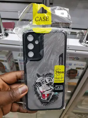 Tijas Nimmy Design Embroidered Cover for Galaxy A34