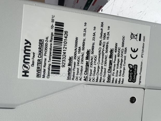Hommy 3.5kva 24v Hybrid Inverter - thumbnail 3