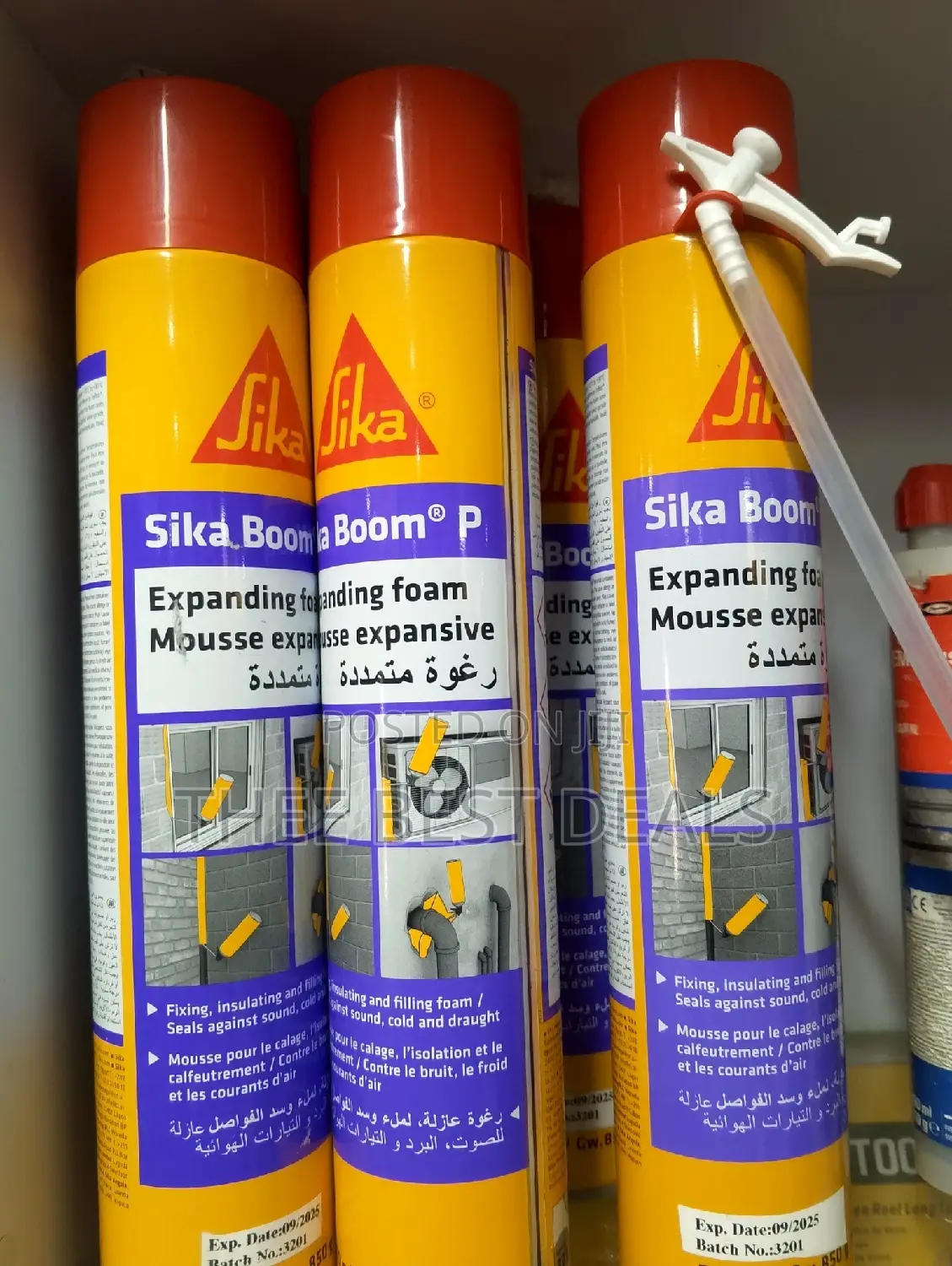 750ml Sika Boom Expanding Foam