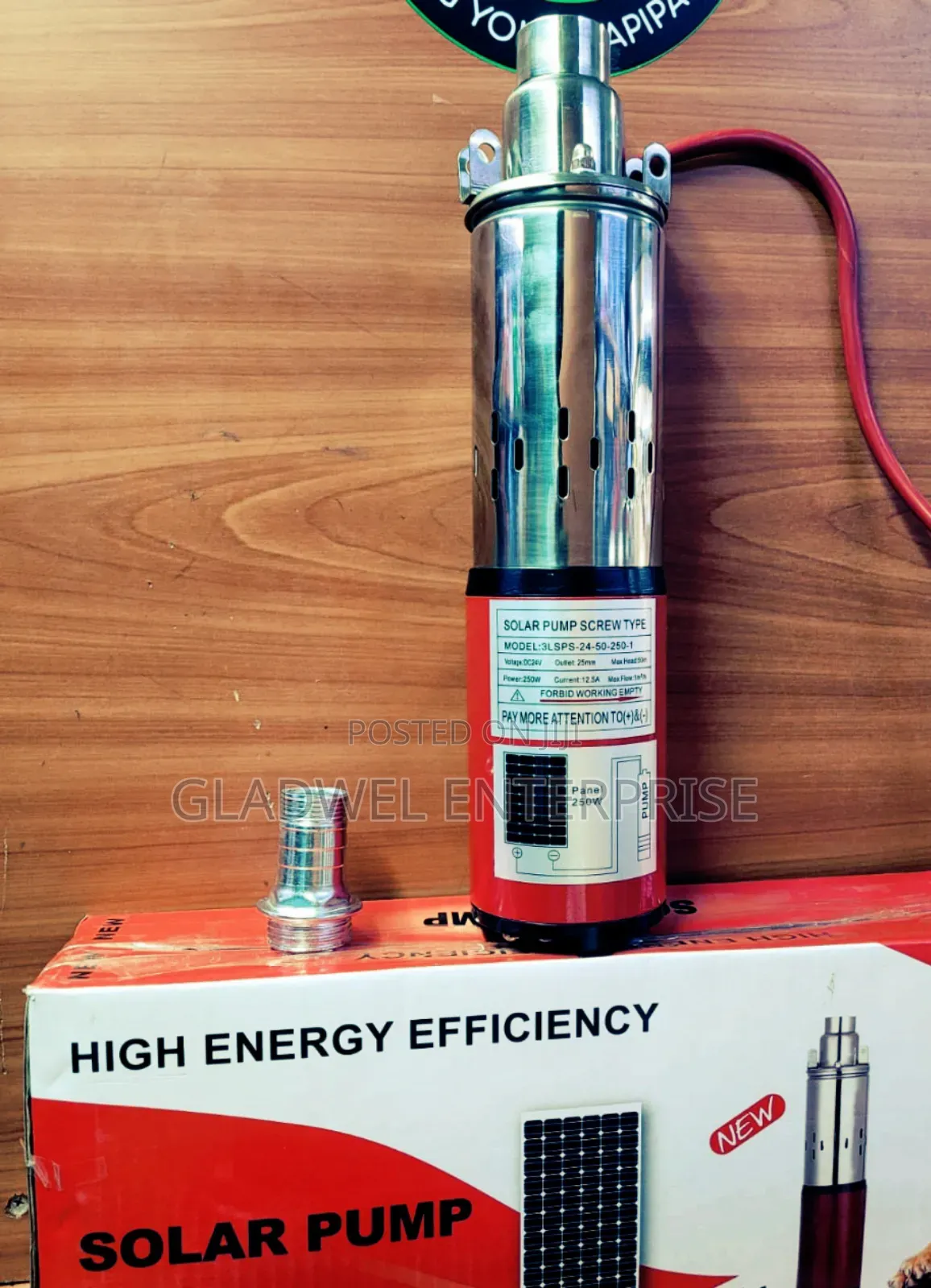 Best Quality 50m Solar Submassible Pump 250watts 24v