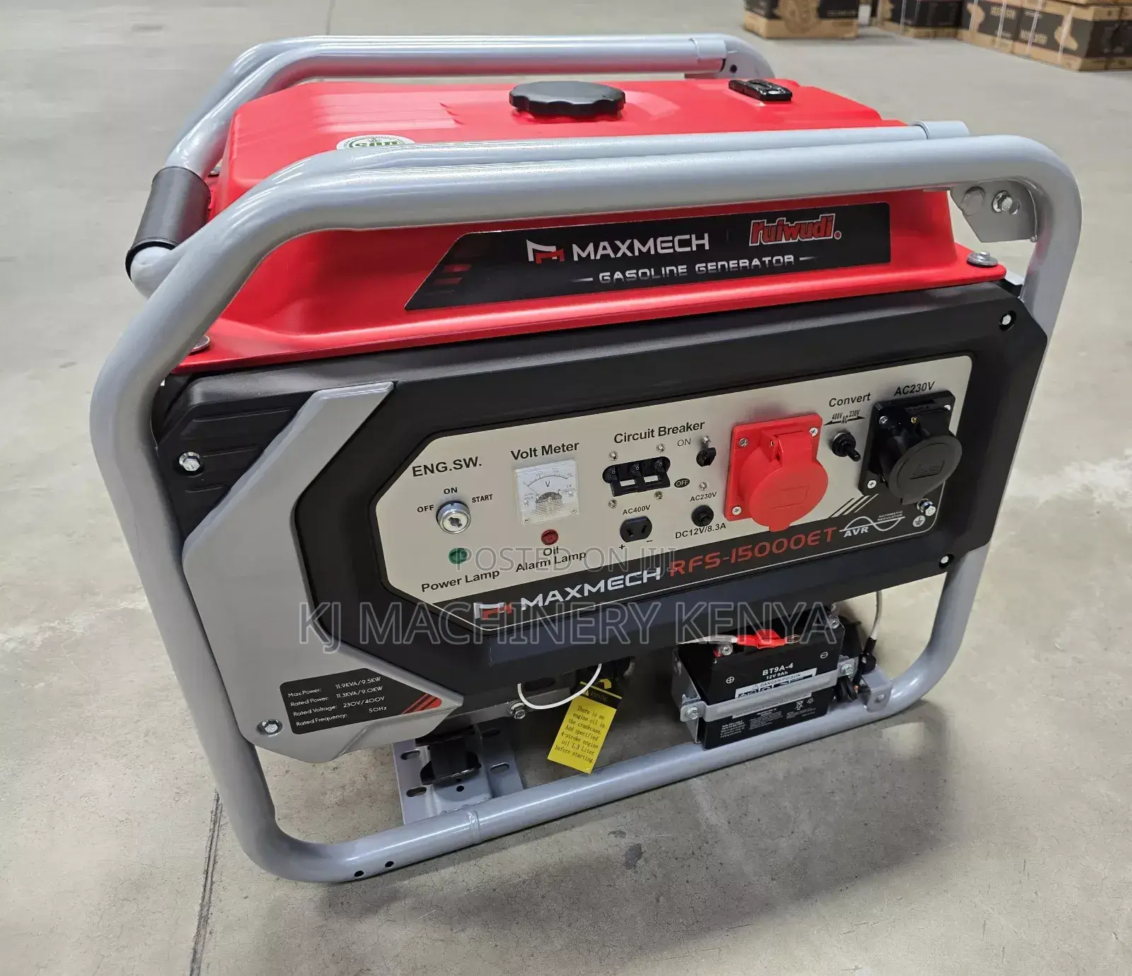 Maxmech Generator Electric Starter 10.9kva