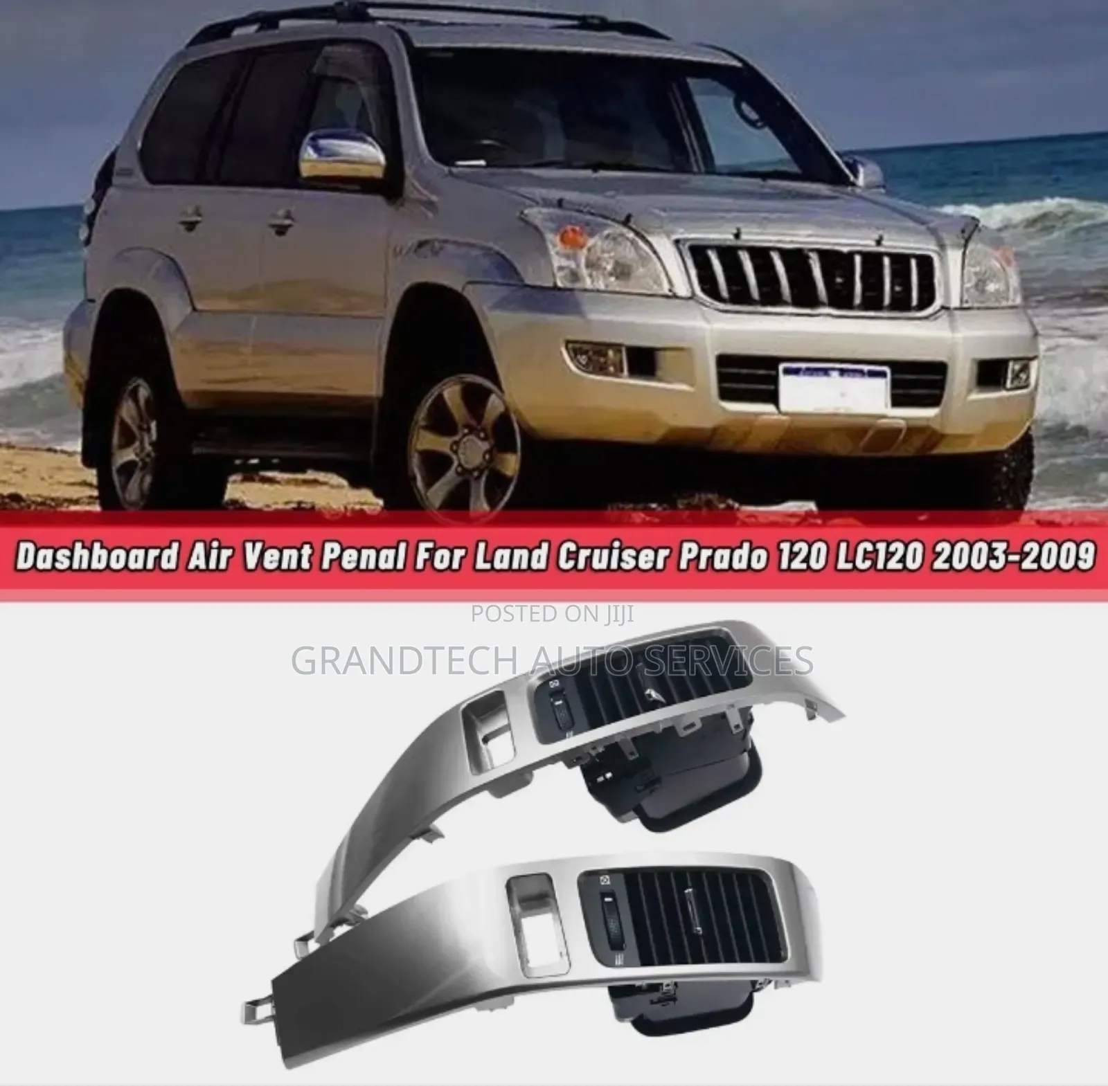 Landcruiser Prado J120 Dashboard Vents