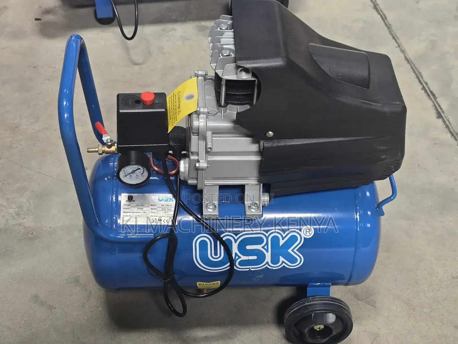 Maxmech 50l Electric Direct Driven Air Compressor