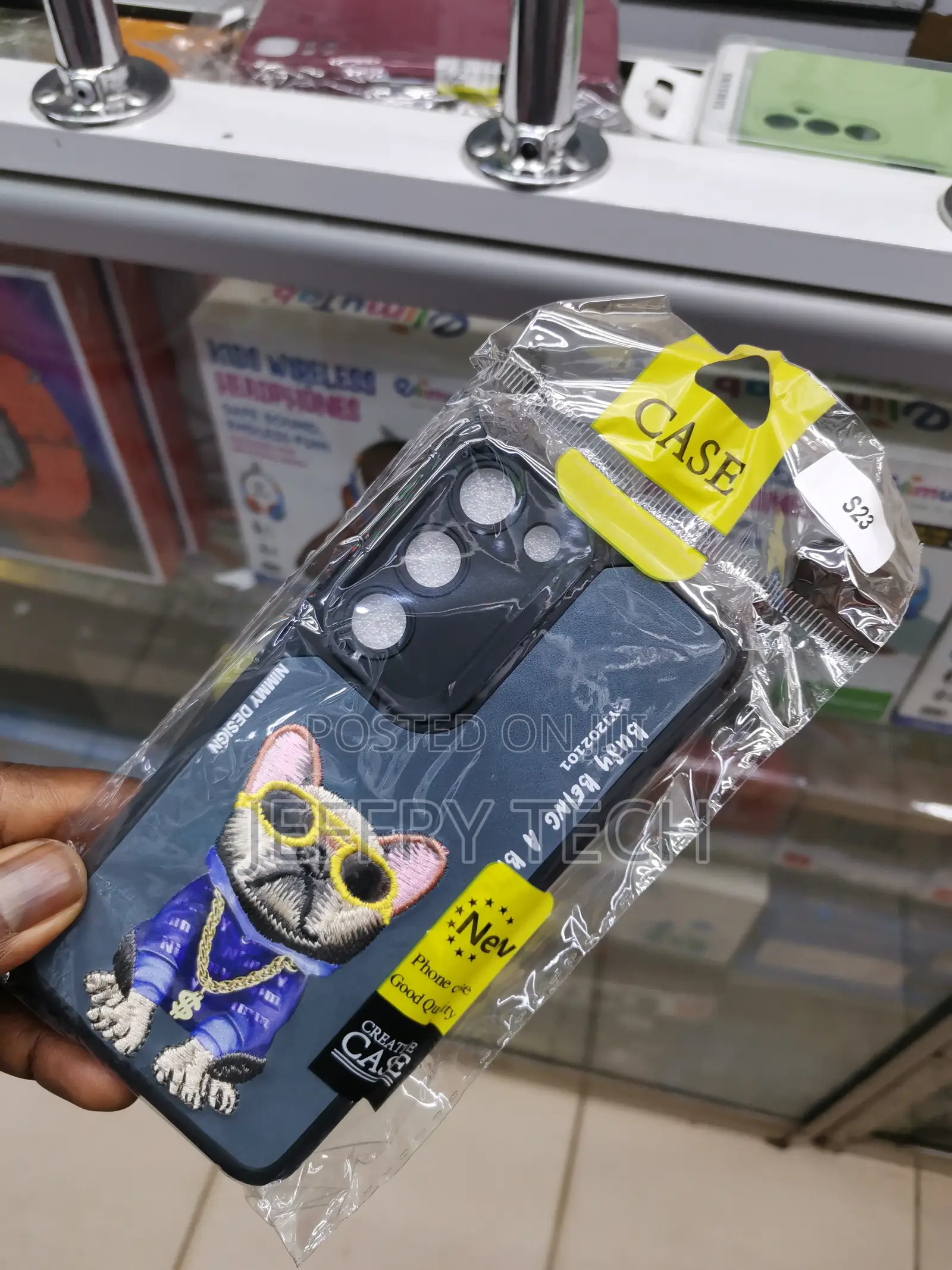 Treemoda Samsung Galaxy S23 Nimmy 3d Printed Bear Case