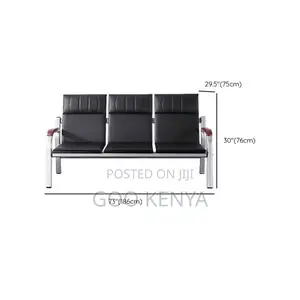 Office Sofa ; 5-Seater Executive Leather Sofa