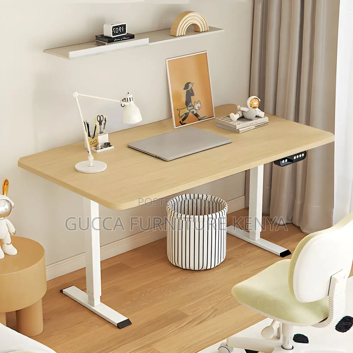 Office Table:1400mm Modern Electronic Standing Office Desk