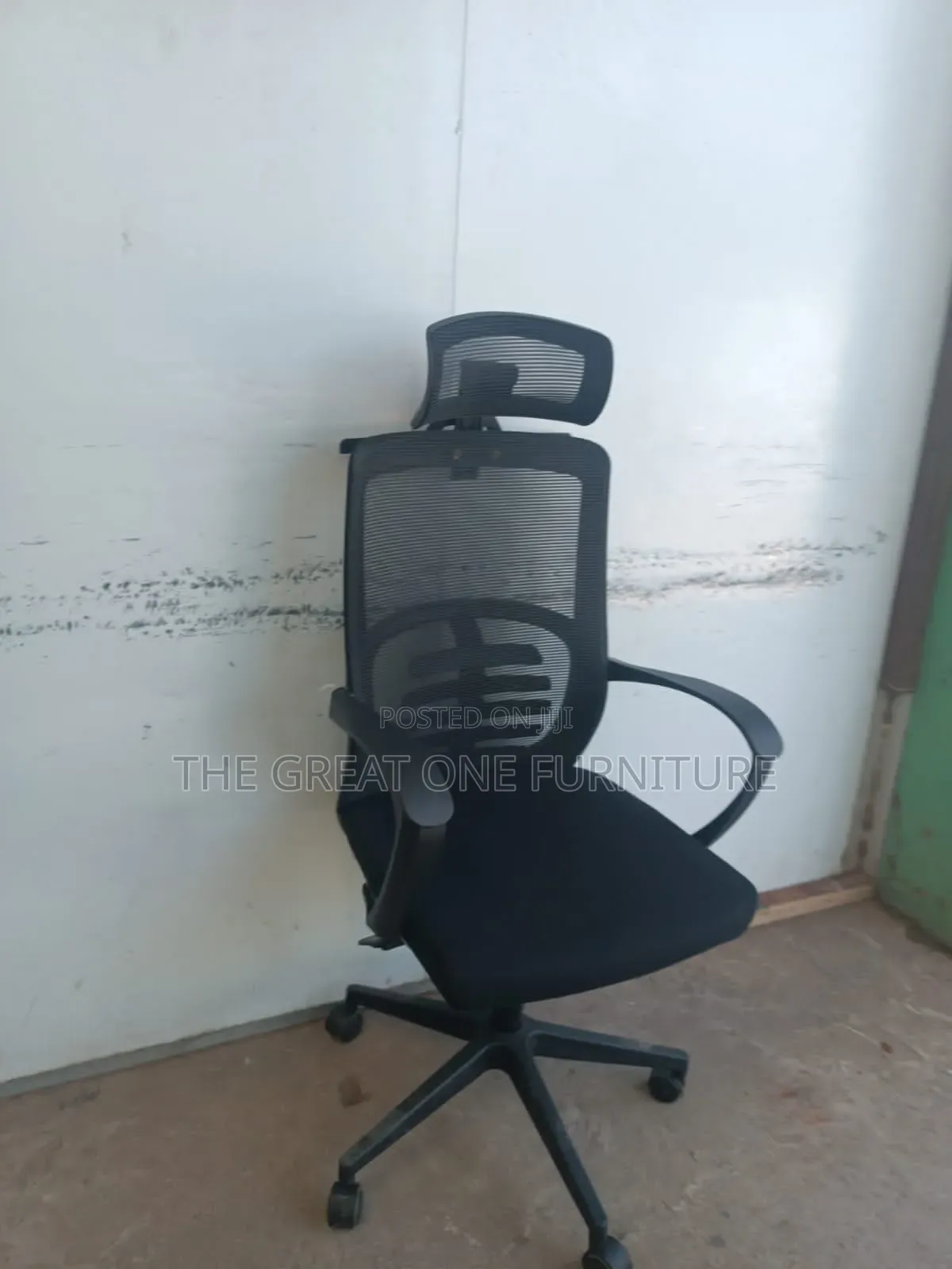 Swivel Adjustable High Back Mesh Office Chair Gx3kn
