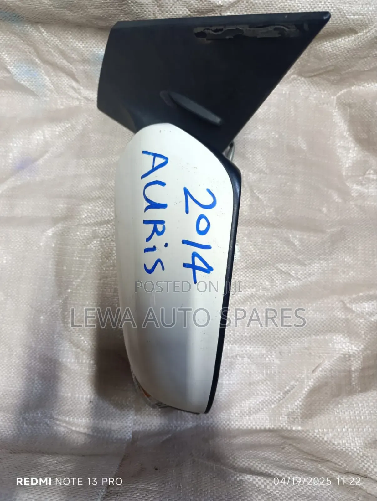Side Mirror Toyota Auris Lh
