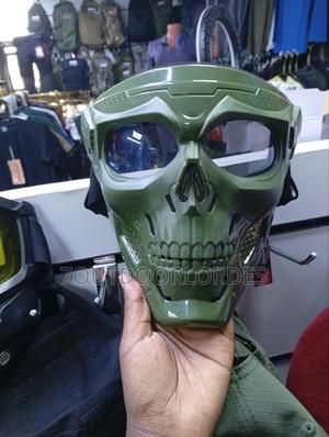 Full Face Skeleton Protective Mask - main view