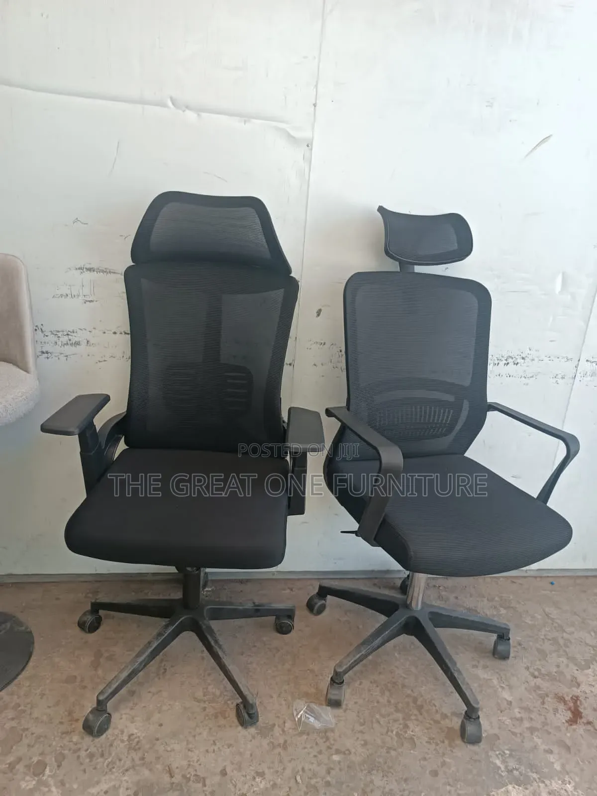High Back Office Chair With Headrest Sw8j