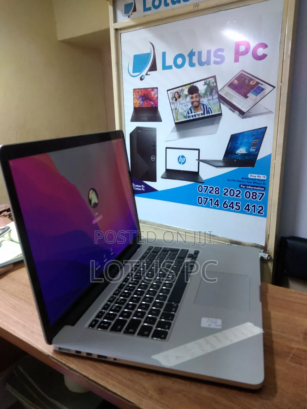 Laptop Apple MacBook Pro 2015 16GB Intel Core I7 SSD 512GB