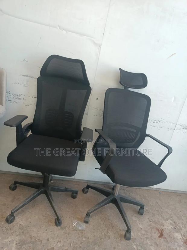 Generic High Back Mesh Office Chair With Headrest Fx4ez