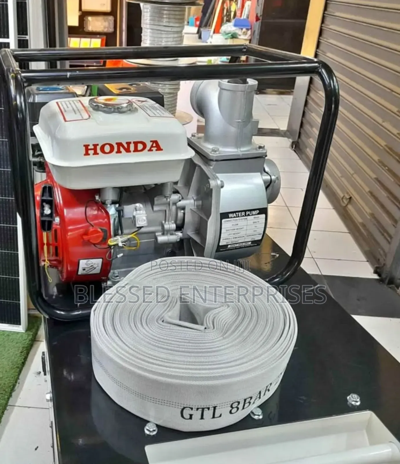 Honda Water Pump+ 30m Canvas Pipe 2"/ Honda Water Pump 2"