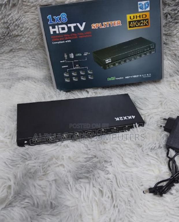 1x8 Hdmi Splitter 1 in 8 Out 1080p Hd Splitter Hdmi