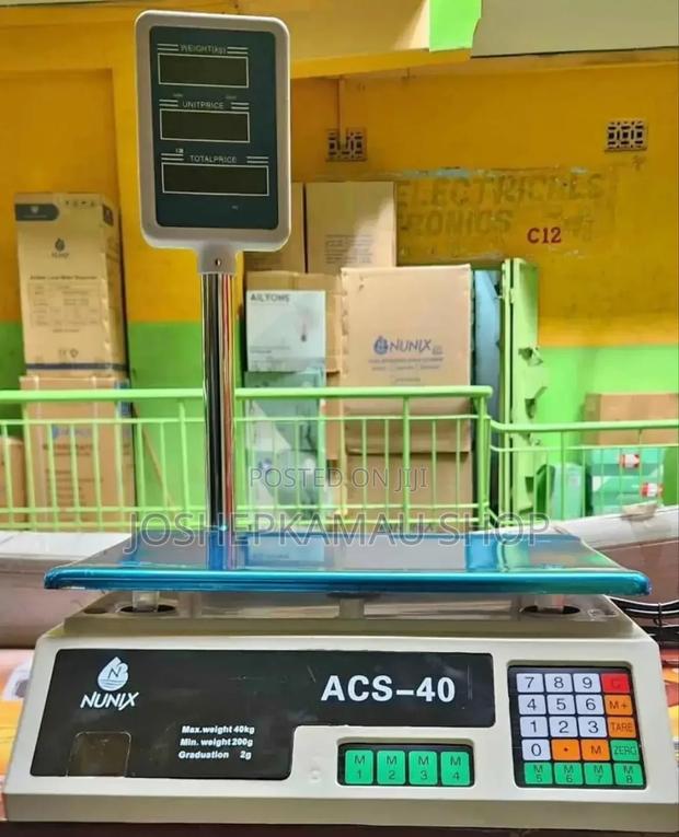 Flat Top Scale 30kg . Digital Weighing Scale - main view