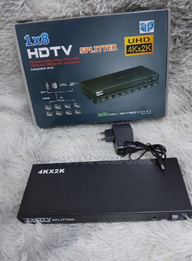 Hdmi Splitter 1 in 8 Out, 1×8 Hdmi Splitter 8 Port