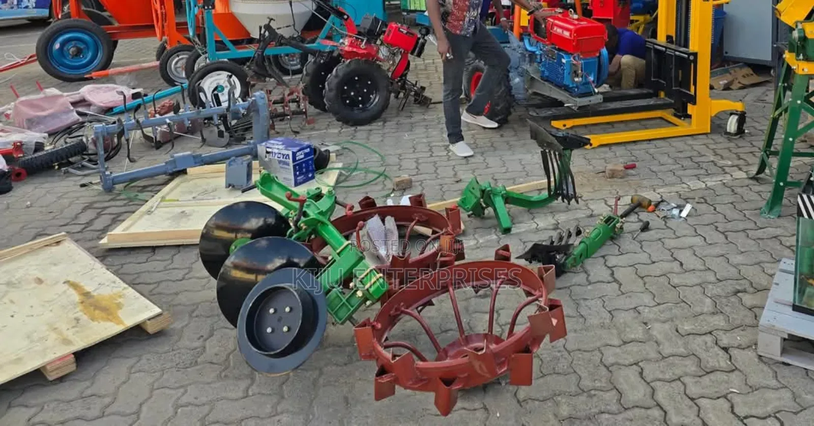 Walking Tractor 16hp,Diesel Driven,Jd Engine