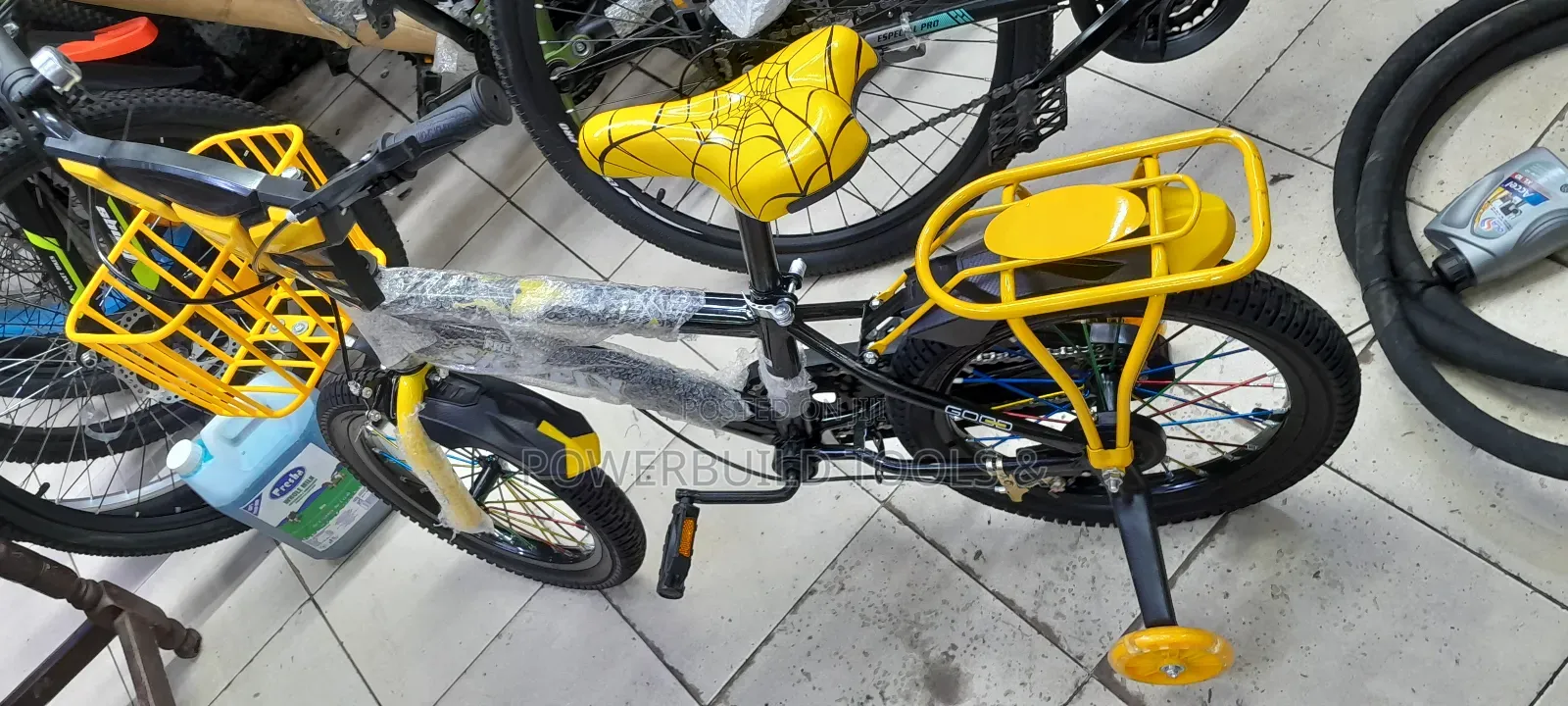 Skyfly Size 16 Kids Bicycle With Training Wheels