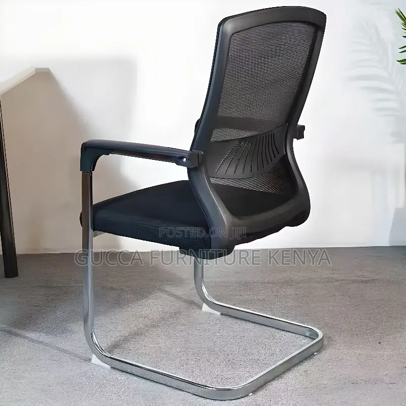 Office Chairs:Mid Back Office Chair Fixed Boardroom Chair