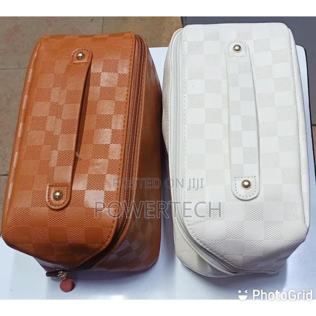 Pu Leather Cosmetic Pouch - thumbnail 3