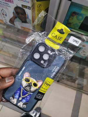 Nimmy Design Case for iPhone 13 Pro Embroidered Bear Print - thumbnail 2