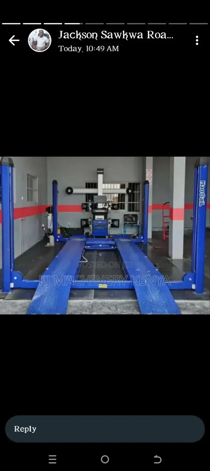 Wheel Alignment Machine - Computerized