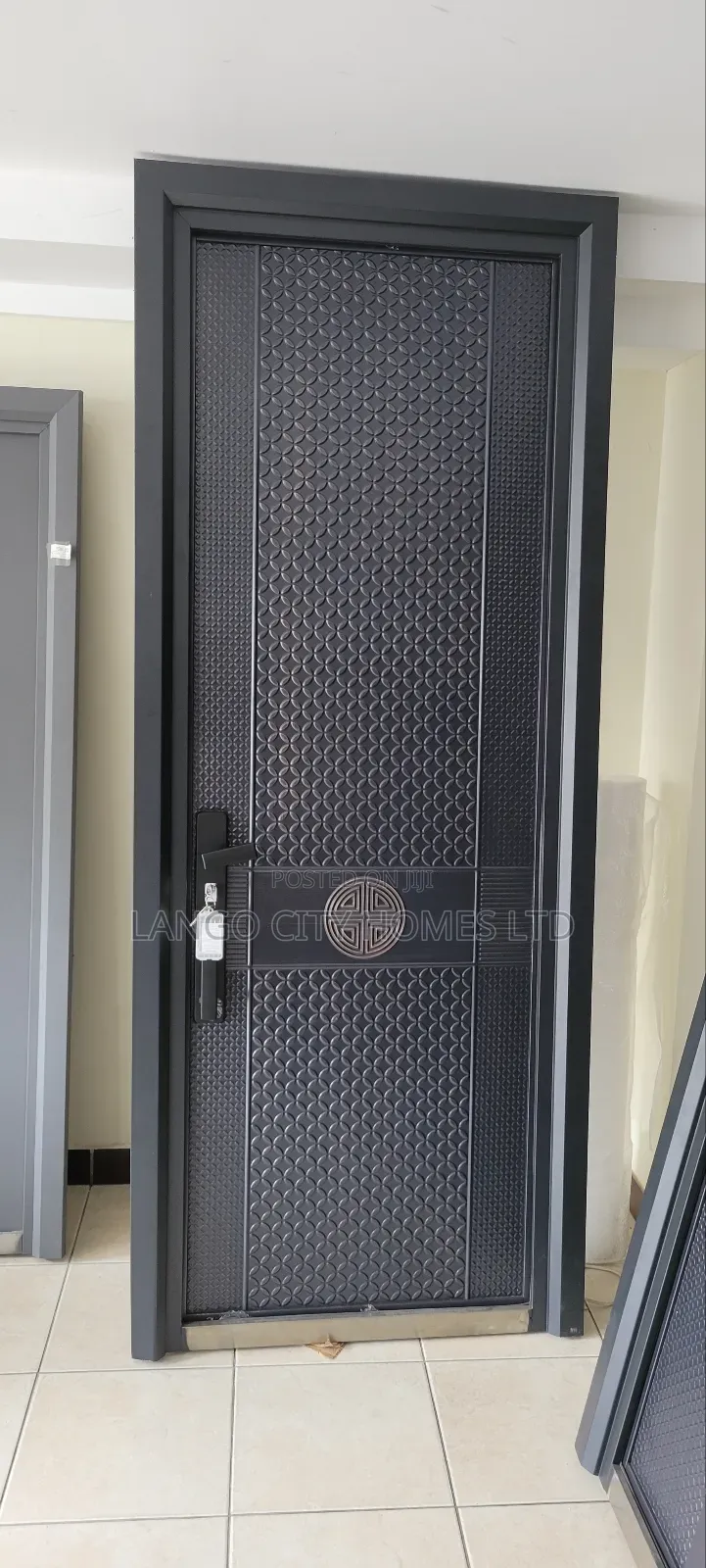 Single Cast Aluminium Security Door
