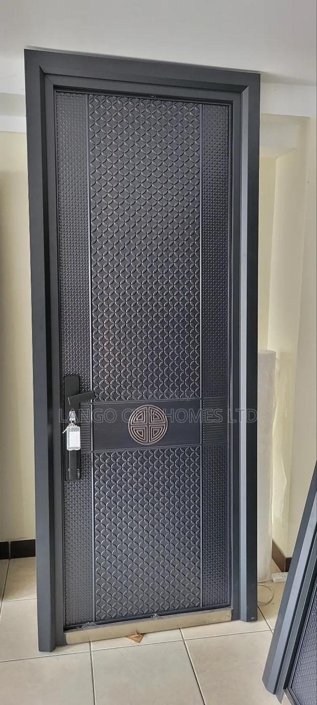 Single Cast Aluminium Security Door - thumbnail 2