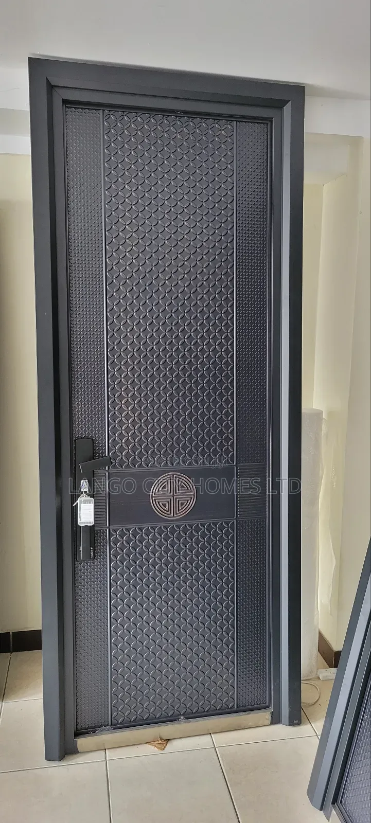 Single Cast Aluminium Security Door