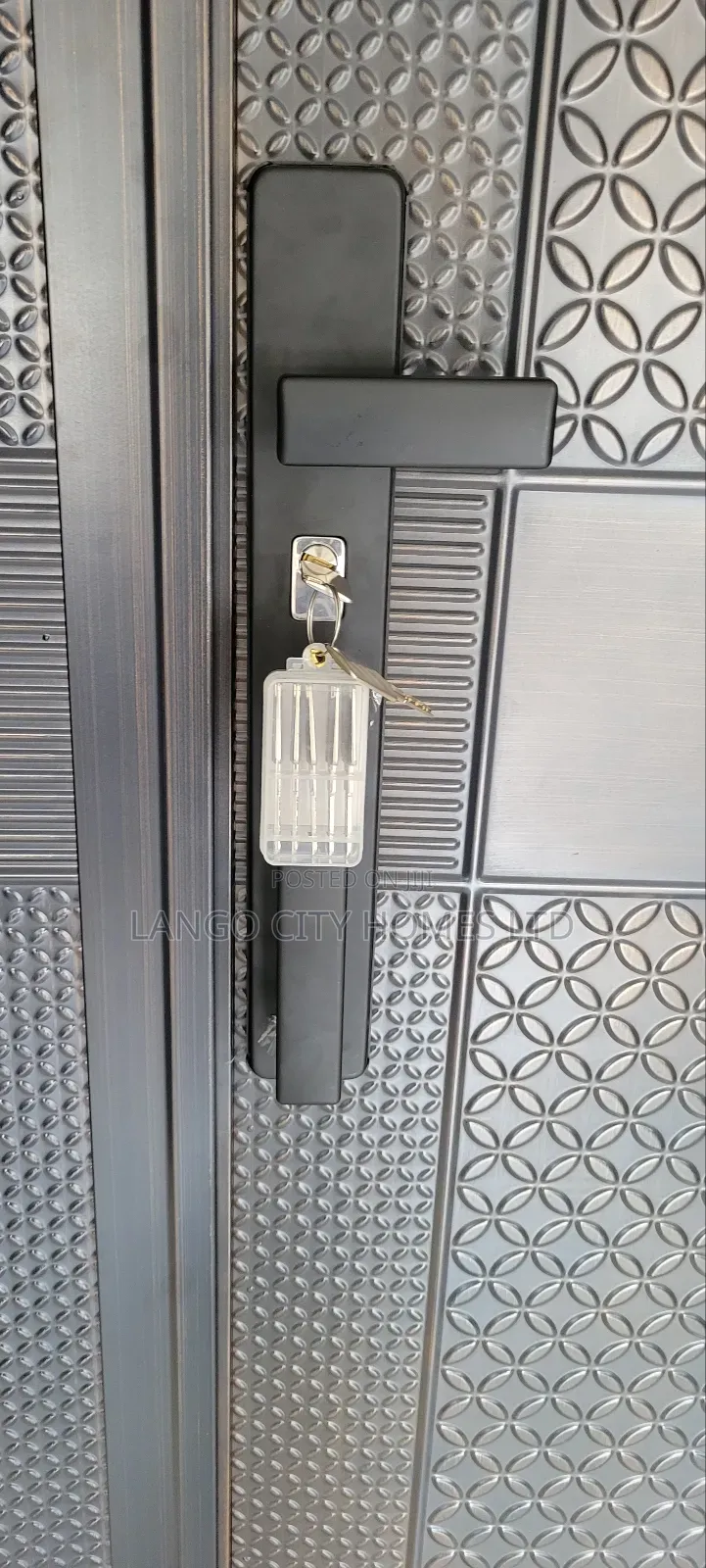 Single Cast Aluminium Security Door