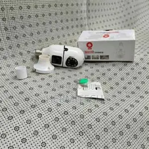 Smart Dual Lens PTZ Bulb Camera With Two Way Audio V380