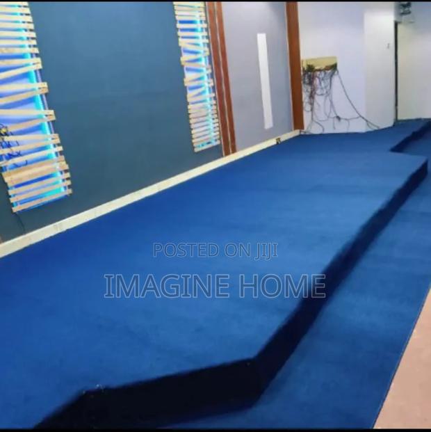 Blue Wall to Wall Carpet Decor - main view