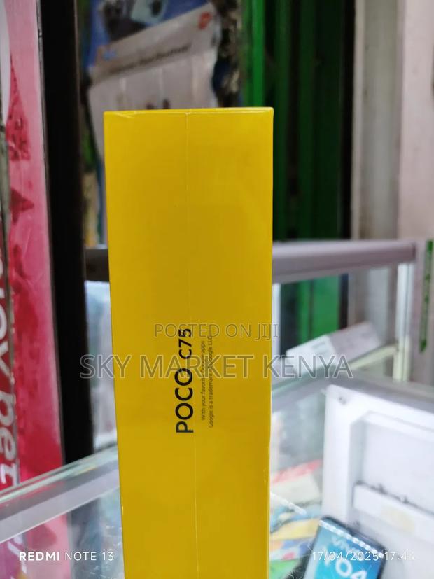 New Xiaomi Poco C75 128 GB Black - thumbnail 2
