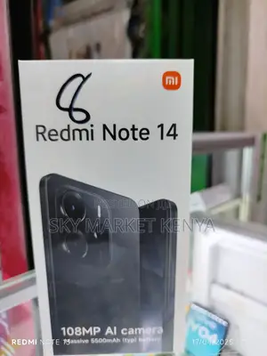 New Xiaomi Redmi Note 14 256 GB Black
