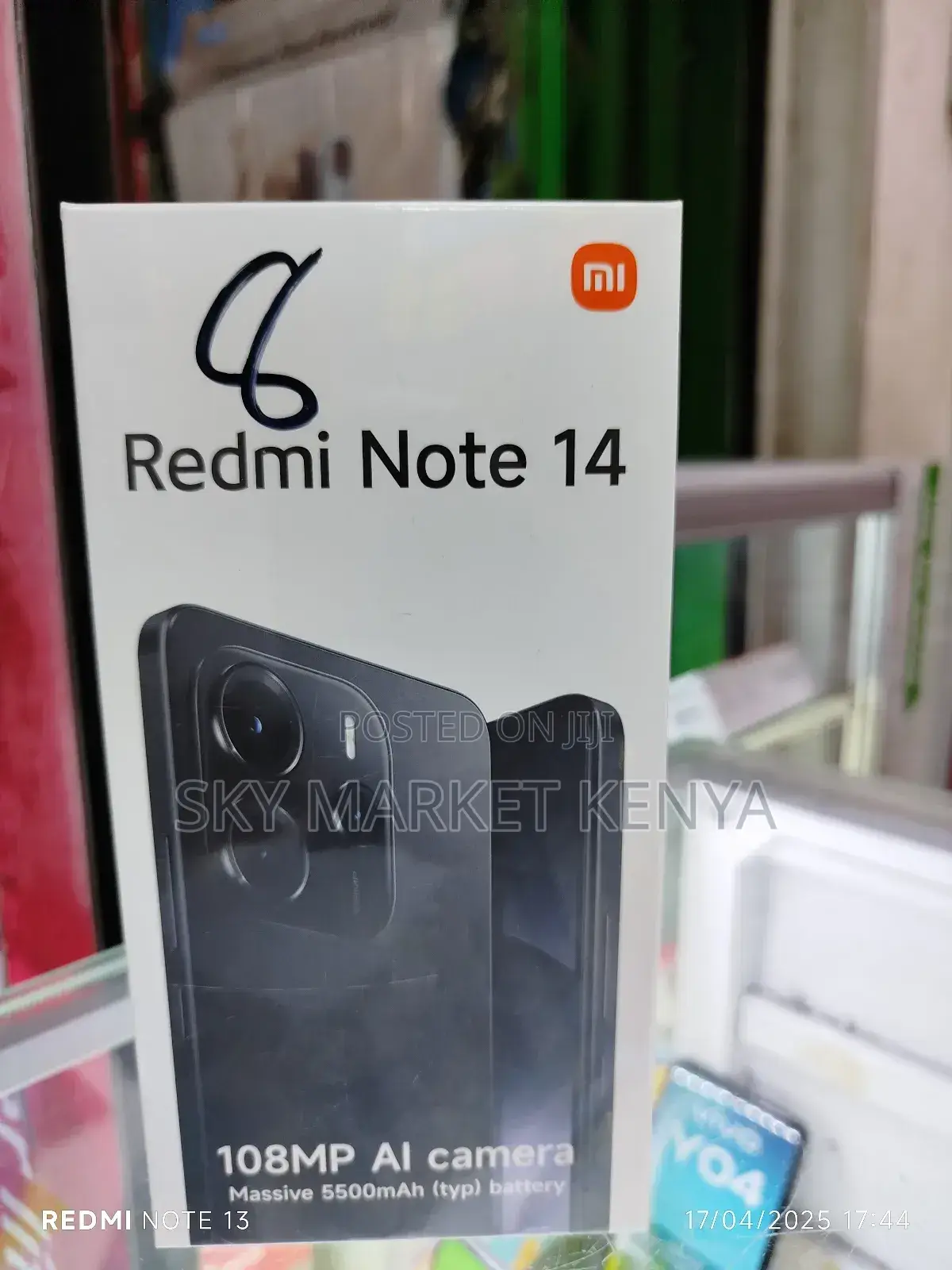 New Xiaomi Redmi Note 14 256 GB Black