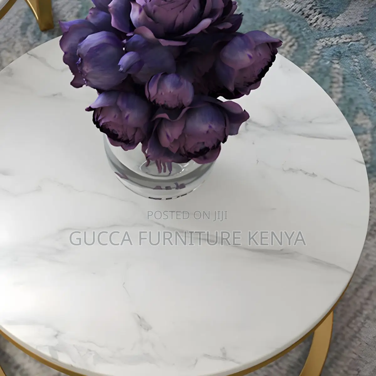 Coffee Tables: Slate Round Coffee Table for Office Home