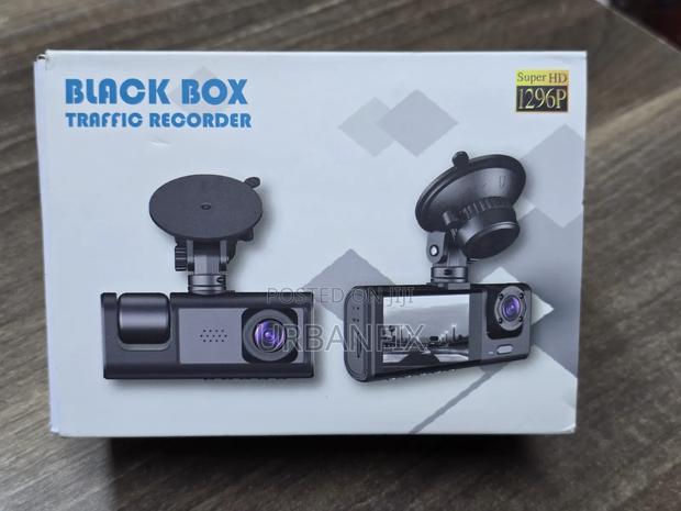 3 in 1 Dash Camera DVR Black Box With Reverse Camera - main view
