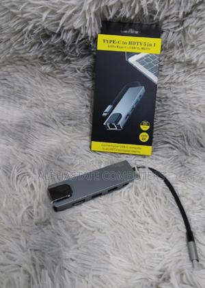 5 in 1 Usb-C Hub With Hdmi, Ethernet, Usb 3.0 and Pd Charge. - thumbnail 2