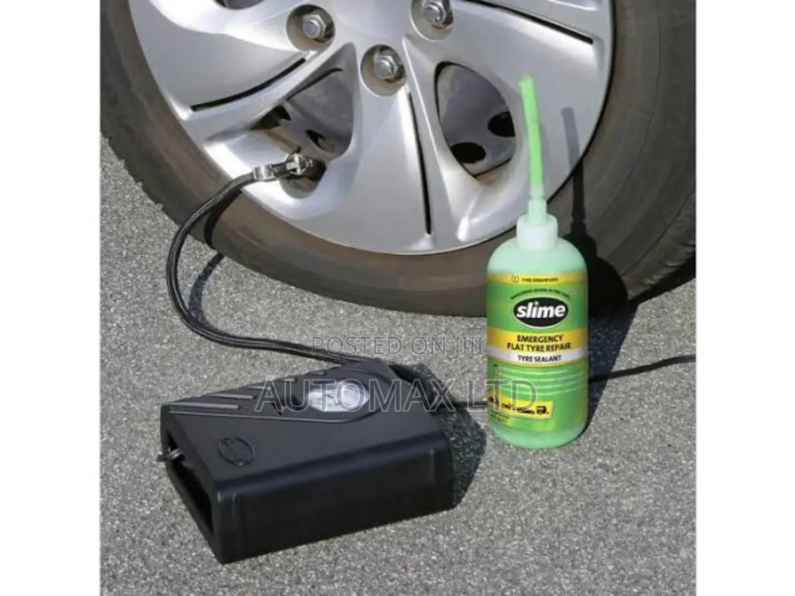Slime Tyre Inflator+Sealant, for Mazda,Vw,Subaru,Mitsubishi,Toyota,Bmw