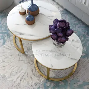 Coffee Table: Office Urbanslate Circular Coffee Table