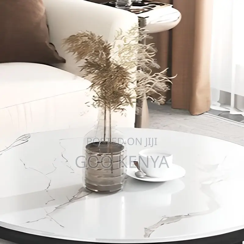 Coffee Table ; Marble Round Coffee Table