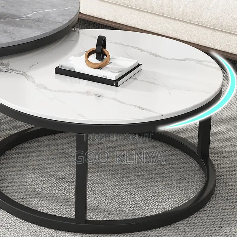 Coffee Table ; Marble Round Coffee Table