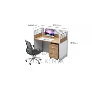 Office Workstation ; 6-Way Modular Office Workstation