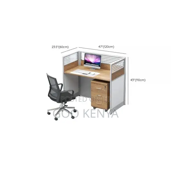 Office Workstation ; 6-Way Modular Office Workstation