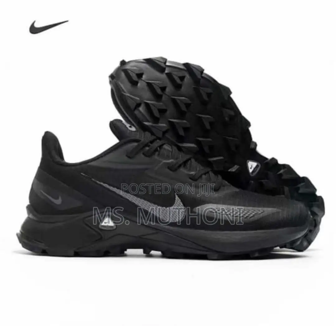 Black/Gray Nike Air Fastx Men's Running Shoes Breathable