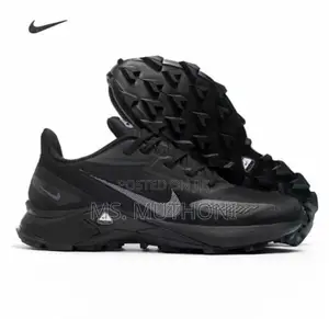Black/Gray Nike Air Fastx Men's Running Shoes Breathable