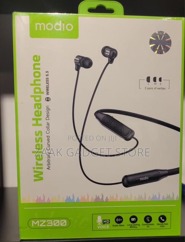 Modio Mz100 Handsfree Wireless Earphone With High Bass