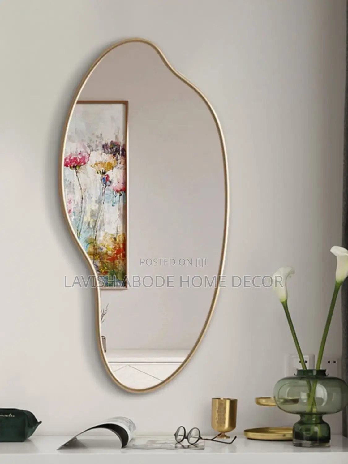 Irregular Shape Wall Mirror
