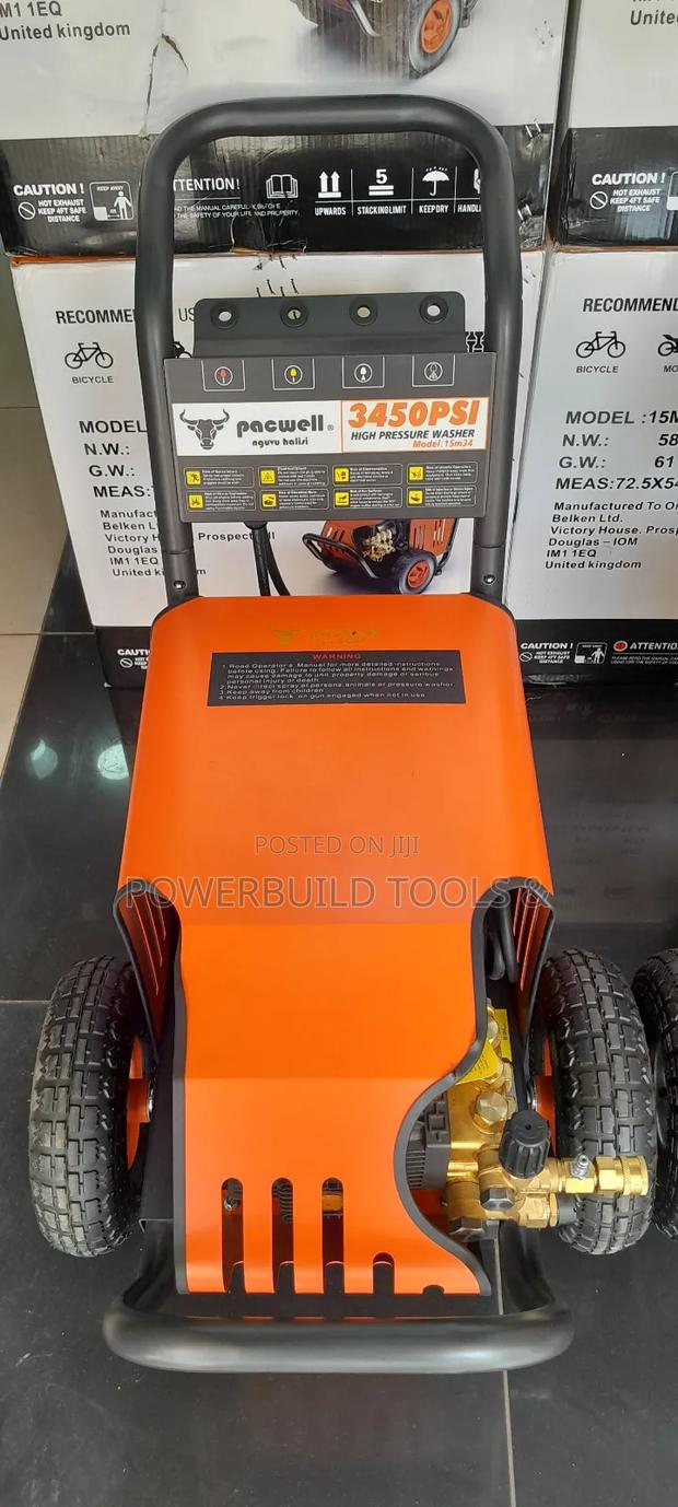 Heavy-Duty Pacwell 3450psi Pressure Washer Electric